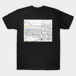 The history battle of bunker Hill T-Shirt